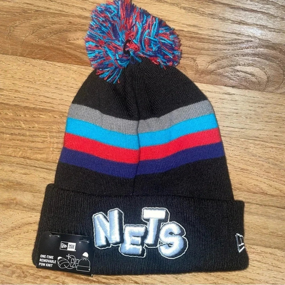 Brooklyn Nets Knit Snow Cap - Picture 3 of 5
